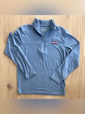 Vineyard Vines Edgartown Shep 1/4 Zip Shirt - Size Small